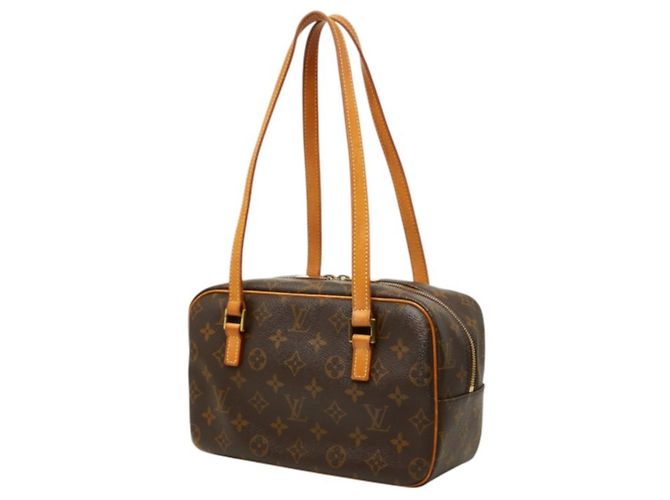 Bolsa Louis Vuitton Monogram Cite MM Marrom - vista 2