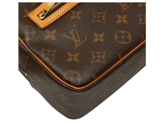 Bolsa Louis Vuitton Monogram Cite MM Marrom - vista 5