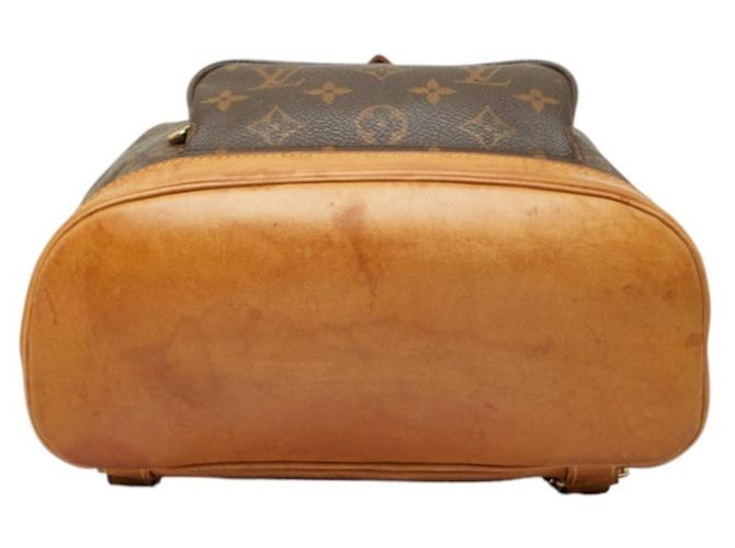 Mochila Louis Vuitton Monogram Montsouris MM Castaño - vista 3