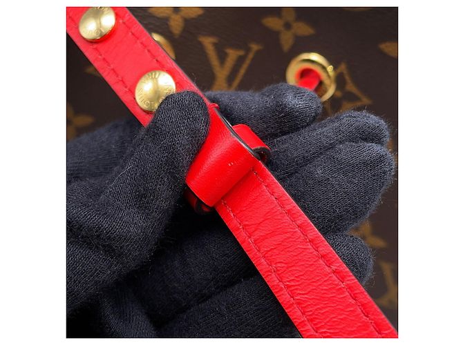 Néonoé Louis Vuitton Monogram NeoNoe MM Schultertasche Rot - Ansicht 14
