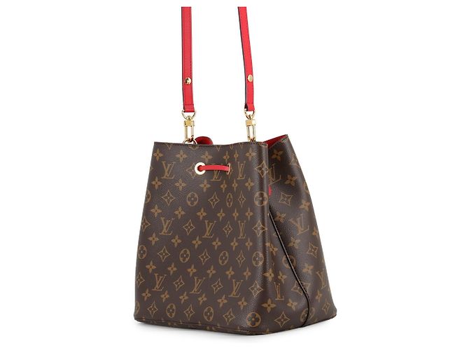 Néonoé Louis Vuitton Monogram NeoNoe MM Schultertasche Rot - Ansicht 2