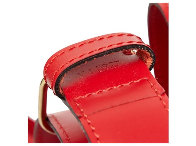 Louis Vuitton Epi Sac Depaule PM Shoulder Bag Rosso - vista 11