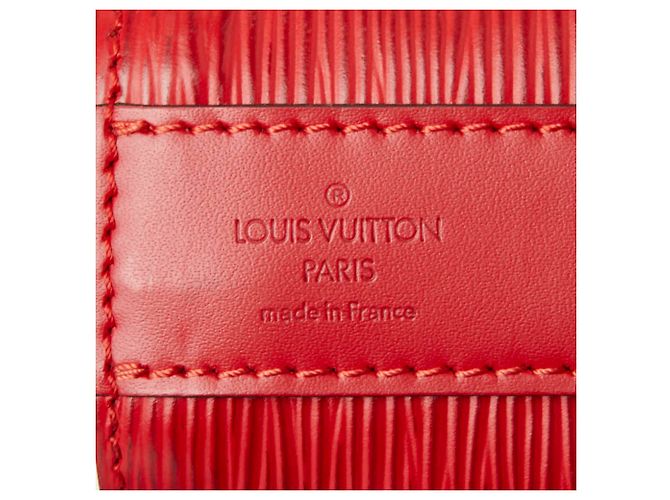 Louis Vuitton Epi Sac Depaule PM Shoulder Bag Rosso - vista 12