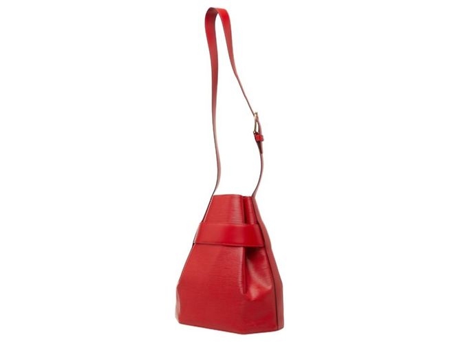 Louis Vuitton Epi Sac Depaule PM Shoulder Bag Rosso - vista 2