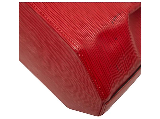 Louis Vuitton Epi Sac Depaule PM Shoulder Bag Rosso - vista 4