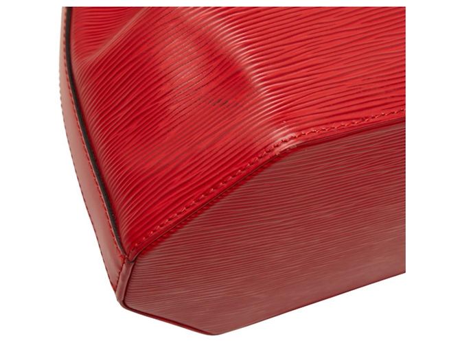 Louis Vuitton Epi Sac Depaule PM Shoulder Bag Rosso - vista 7