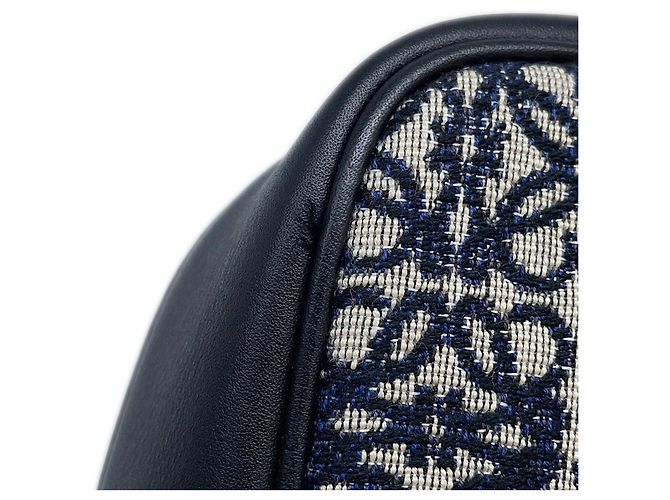 Bolso de mano Loewe Amazona 19 Square Castaño Negro - vista 10