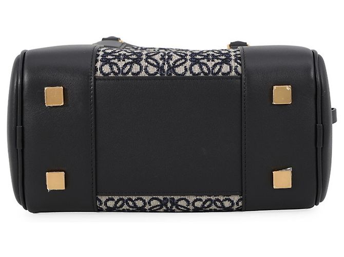Bolso de mano Loewe Amazona 19 Square Castaño Negro - vista 3