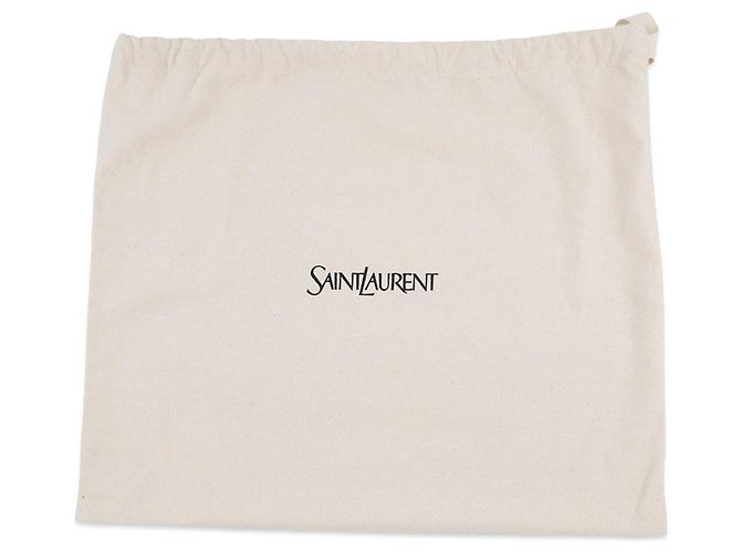 Borsa a tracolla con catena Yves Saint Laurent Marrone - vista 16