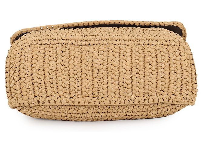 Borsa a tracolla con catena Yves Saint Laurent Marrone - vista 3