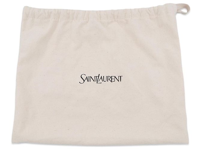 Borsa a pochette in pelle di agnello Yves Saint Laurent Nero - vista 16