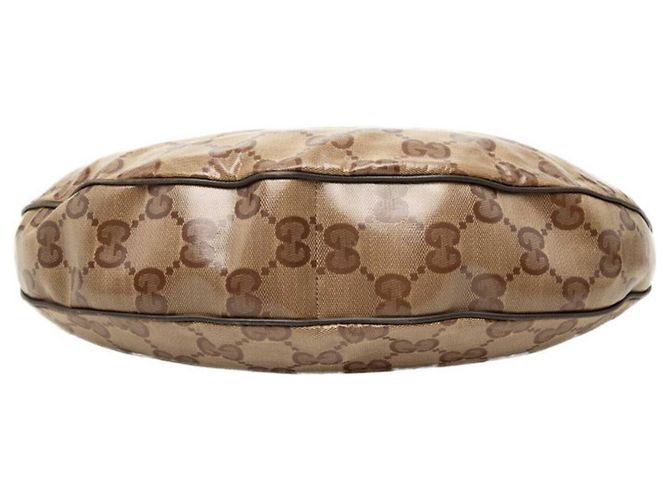 Gucci GG Crystal One-Shoulder Tasche Braun - Ansicht 3
