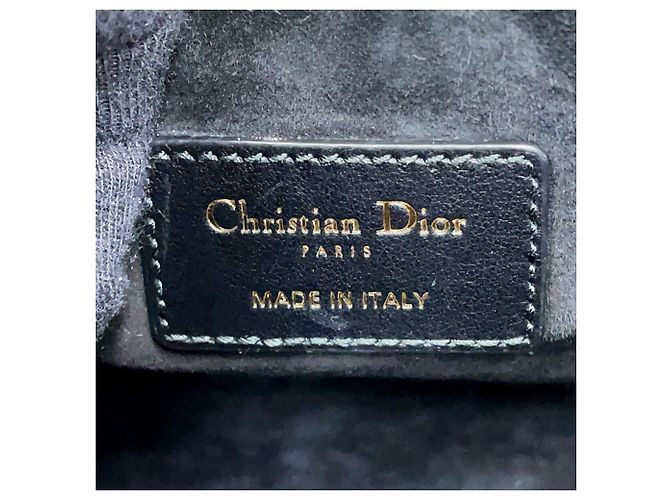 Christian Dior Dior Macro Cannage Book Tote Negro - vista 15