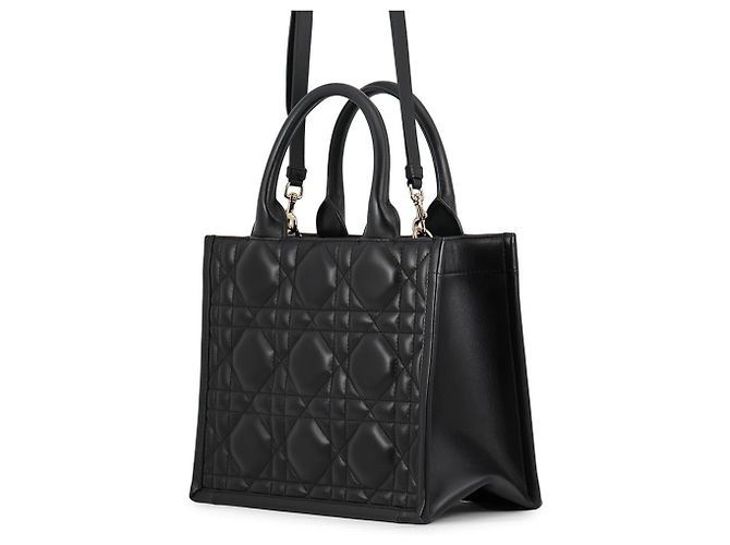 Christian Dior Dior Macro Cannage Book Tote Negro - vista 2
