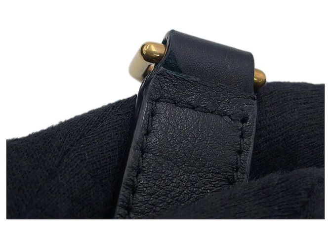 Yves Saint Laurent Black Leather Shoulder Bag - view 11