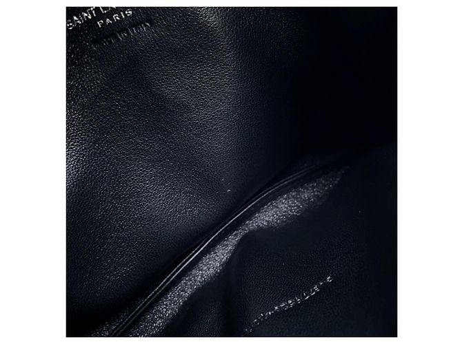 Yves Saint Laurent schwarze Handtasche - Ansicht 6