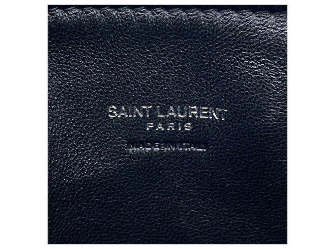 Yves Saint Laurent schwarze Handtasche - Ansicht 7