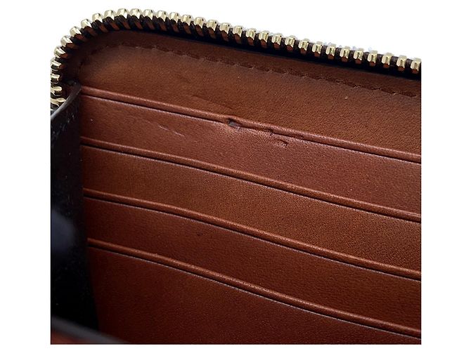 Cartera larga Yves Saint Laurent Castaño - vista 5