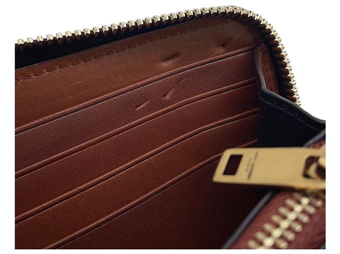 Cartera larga Yves Saint Laurent Castaño - vista 6