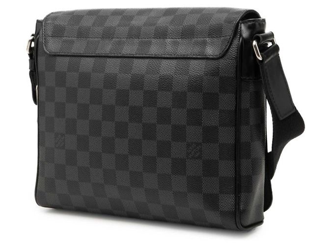 Sac à épaule Louis Vuitton Damier Graphite Noir - vue 2
