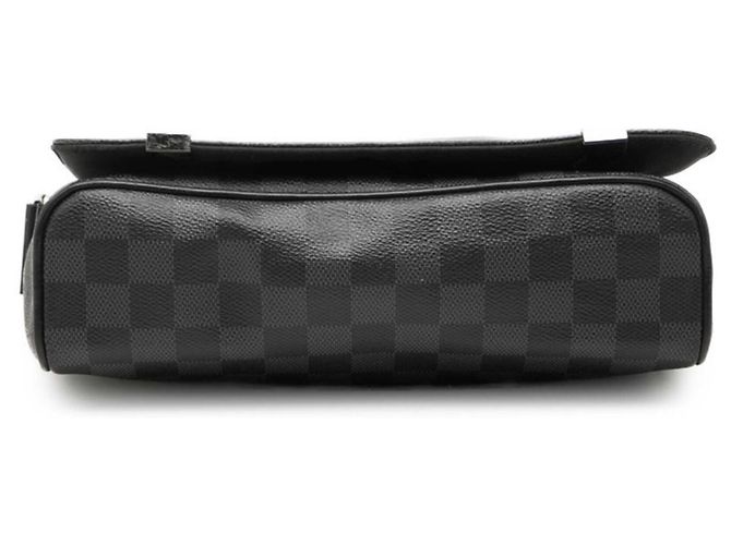 Sac à épaule Louis Vuitton Damier Graphite Noir - vue 3