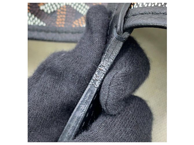 Borsa Tote Goyard Saint Louis PM Nero - vista 10