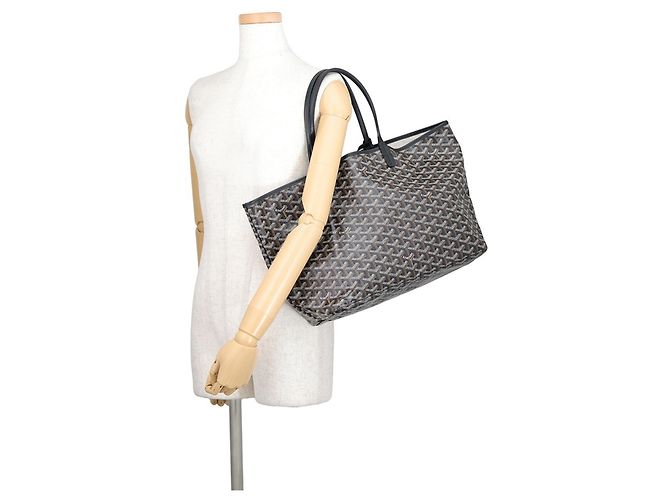 Borsa Tote Goyard Saint Louis PM Nero - vista 4