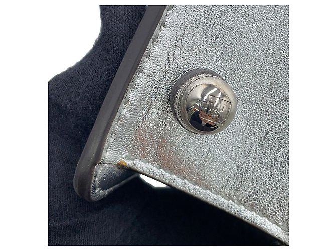Fendi Peekaboo Handtasche Silber - Ansicht 11