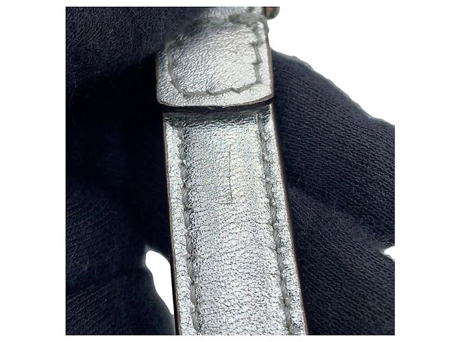 Fendi Peekaboo Handtasche Silber - Ansicht 14