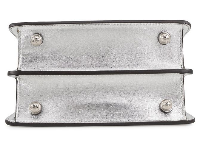 Fendi Peekaboo Handtasche Silber - Ansicht 3