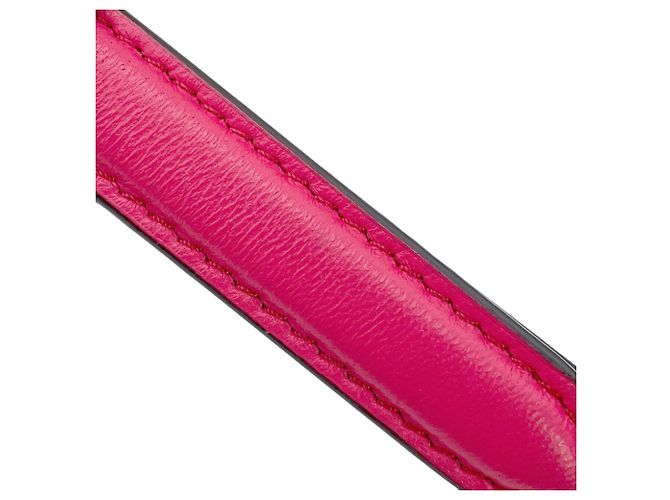 Borsa a mano in pelle Fendi Peekaboo ISeeU Petite Rosa - vista 13