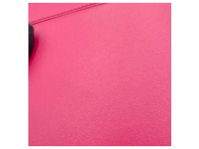 Borsa a mano in pelle Fendi Peekaboo ISeeU Petite Rosa - vista 7
