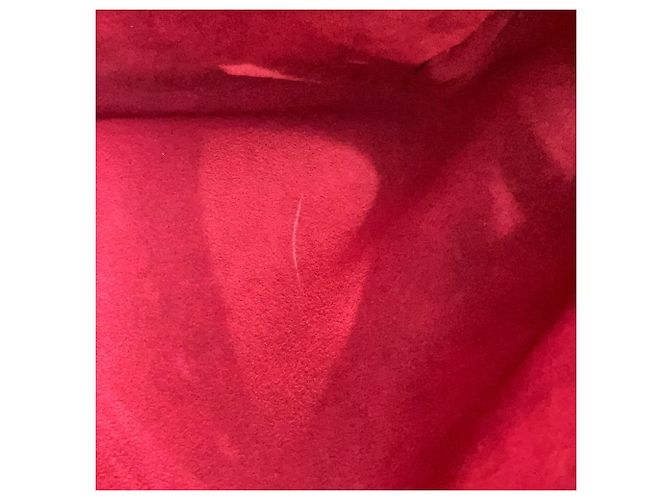 Louis Vuitton Monogram Multicolore Schultertasche Weiß Rot - Ansicht 11