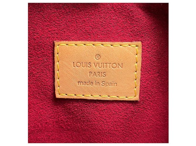 Louis Vuitton Monogram Multicolore Schultertasche Weiß Rot - Ansicht 16