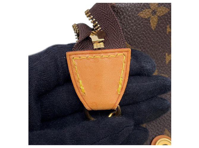Bolsa de Ombro Louis Vuitton Monogram Eva Marrom - vista 10
