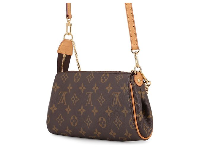 Bolsa de Ombro Louis Vuitton Monogram Eva Marrom - vista 2