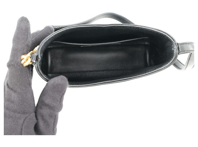 Yves Saint Laurent Paris Rendezvous Mini Hobo Bag Schwarz - Ansicht 5