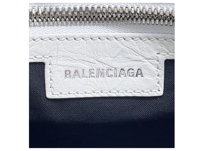 Borsa Balenciaga Neo Cagole XS Bianco - vista 15