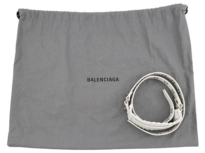 Borsa Balenciaga Neo Cagole XS Bianco - vista 17