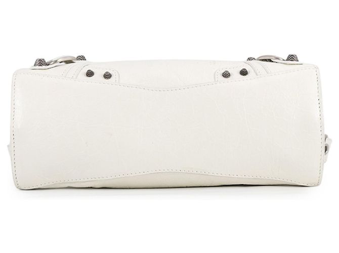Borsa Balenciaga Neo Cagole XS Bianco - vista 3