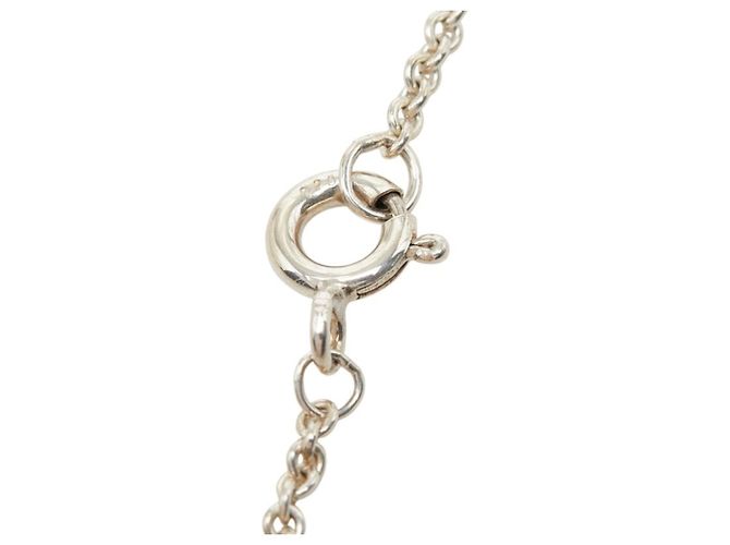 Autre Marque Collana a catena lariat Open Heart Link Tiffany & Co. Elsa Peretti Argento - vista 3