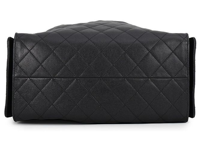 Chanel Matelassé Medium Schultertasche Schwarz - Ansicht 3