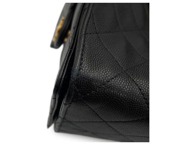 Chanel Matelassé Medium Schultertasche Schwarz - Ansicht 6