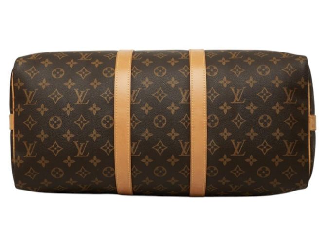 Borsa Boston Louis Vuitton Monogram Keepall Bandoulière 45 Marrone - vista 3