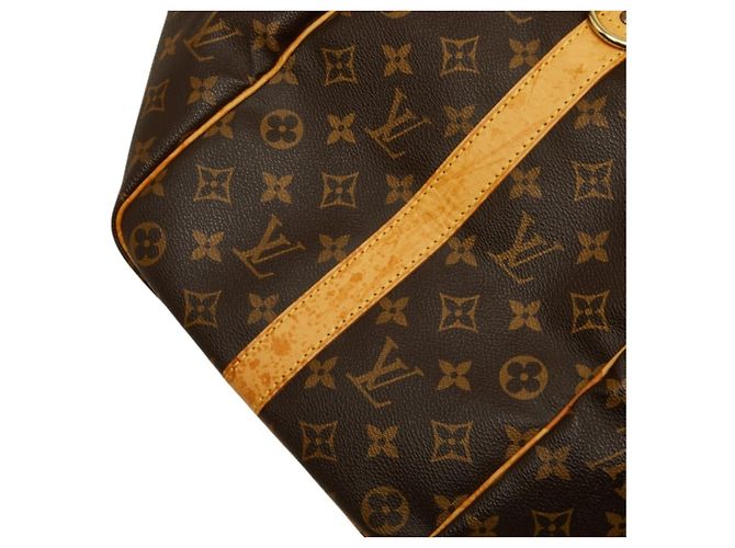 Borsa Boston Louis Vuitton Monogram Keepall Bandoulière 45 Marrone - vista 6