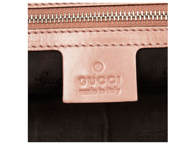 Bolso Gucci GG Canvas Twins Rosa Beige - vista 9