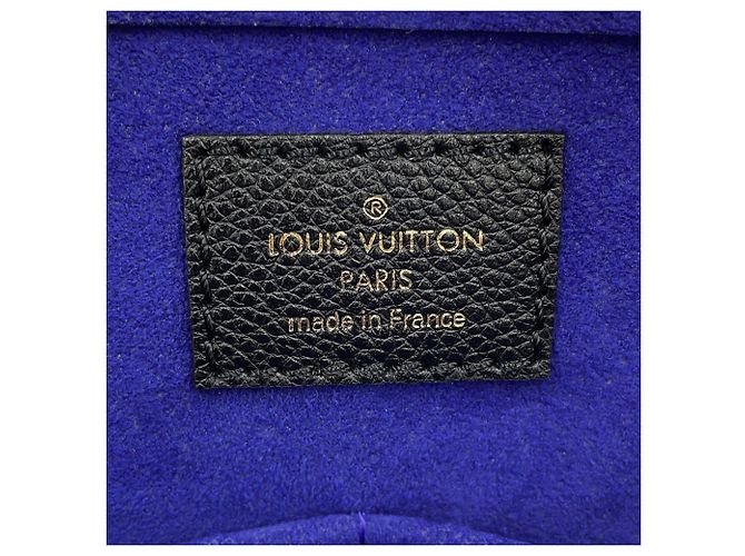 Borsa a tracolla Louis Vuitton Monogram Empreinte Neo Alma PM Nero - vista 14