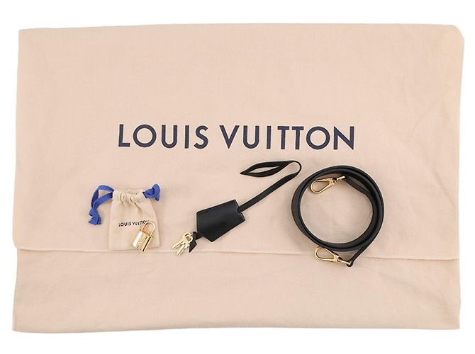 Borsa a tracolla Louis Vuitton Monogram Empreinte Neo Alma PM Nero - vista 15