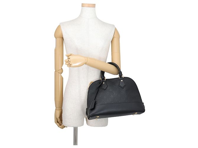 Borsa a tracolla Louis Vuitton Monogram Empreinte Neo Alma PM Nero - vista 4