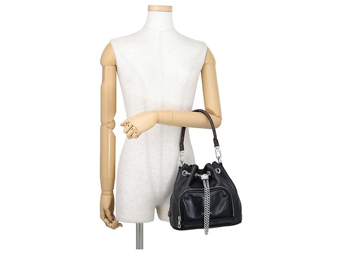 Bolso Louis Vuitton de lambskin negro - vista 4
